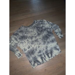 SO tie dye tunic sweatshirt size Large